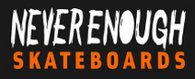 File:Never Enough Skateboards Banner Logo.jpg