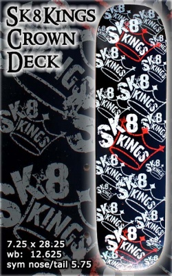 Sk8Kings Crown Freestyle Deck