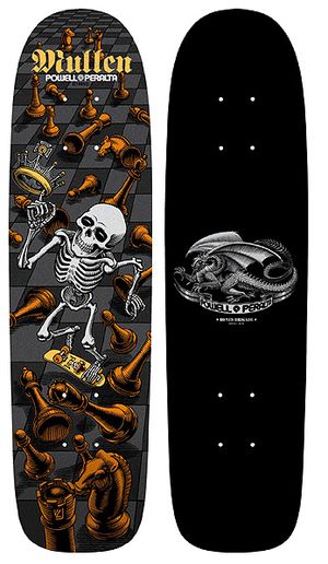 Powell Peralta Rodney Mullen Chess Re-Issue Deck - The Freestyle